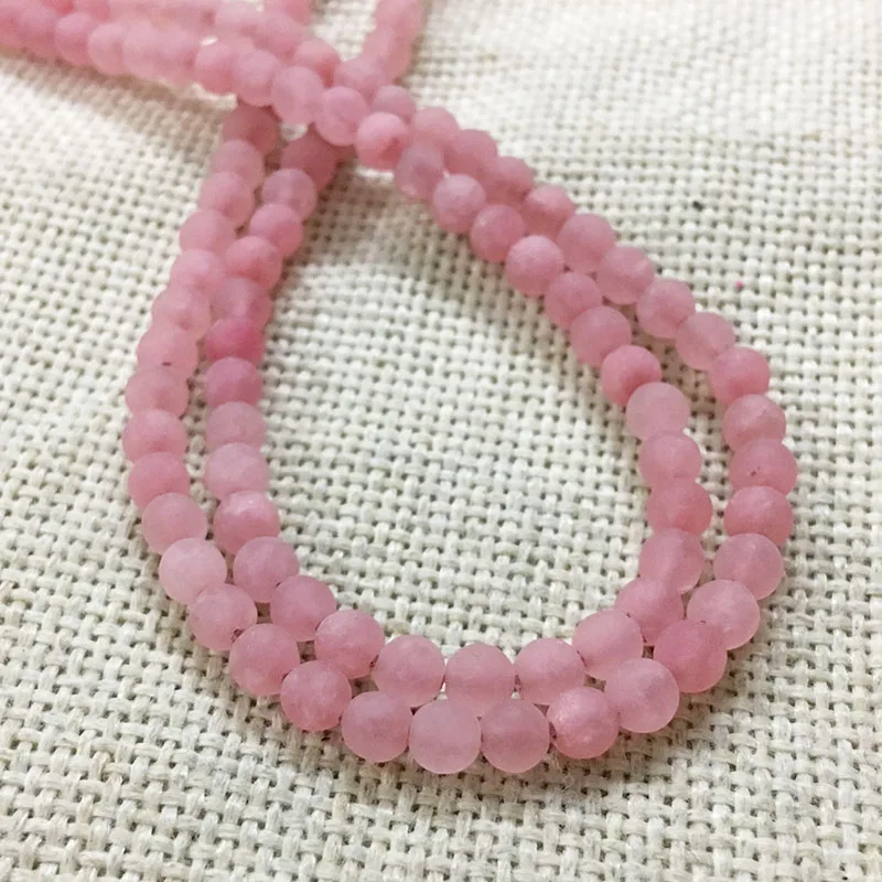 Розовый цвет ювелирное изделие тусклый полированный натуральный камень