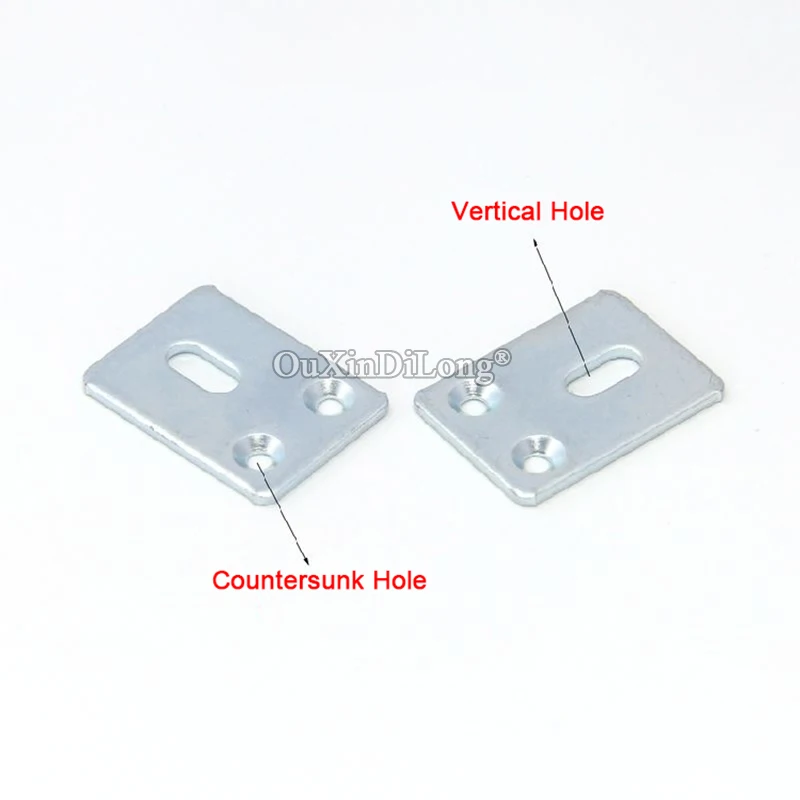 100PCS Metal Flat Corner Braces Furniture Connecting Fittings Frame Board Shelf Support Brackets Repair Parts Hardware | Обустройство