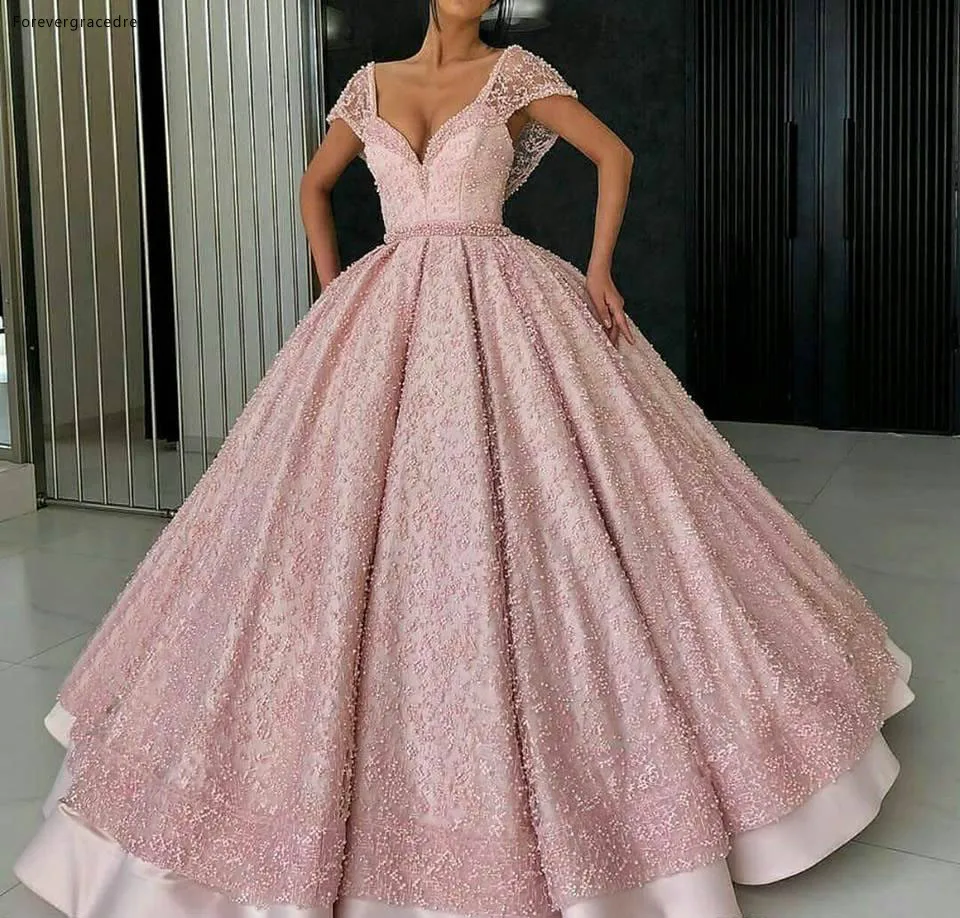 2019 Дешевое розовое платье Quinceanera с открытыми плечами милое длинное принцессы 16