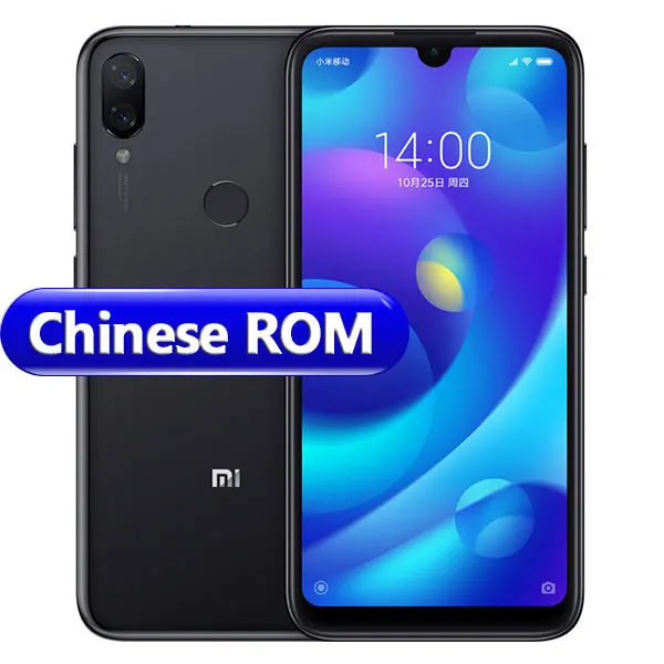 Xiaomi Mi Play 6 ГБ 128 Гб Смартфон MTK Helio P35 Восьмиядерный телефон 5,8" 19:9 полноэкранный двойной 12 Мп+ 2 МП AI камера - Цвет: Black