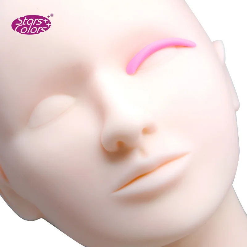 Perm eyelash silicone roll gasket perming rods Electric suit patch pink 3 different sizes Permanent WaveSticker | Красота и здоровье