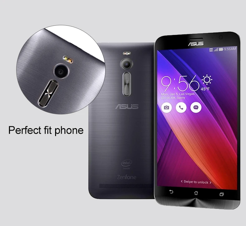 Оригинальные чехлы для телефонов ASUS, корпус батареи, задняя крышка для Zenfone 2/Deluxe ZE551ML ZE550ML с NFC