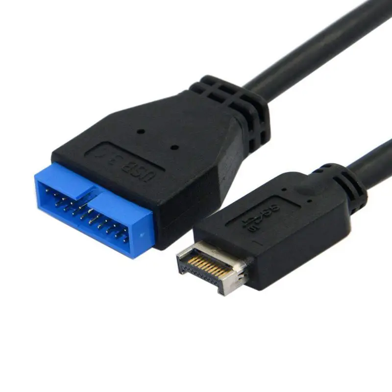 USB 3 1 Передняя панель заголовка к 0 20PIN удлинитель для материнской платы ASUS 20