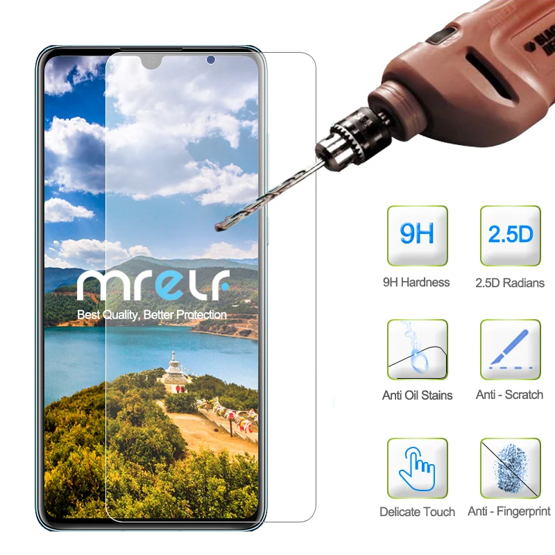 MRELF закаленное стекло для Huawei P30 Lite Защитная пленка экрана Защитное телефона |