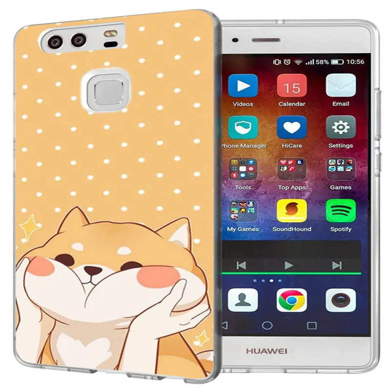 TPU чехол для Huawei P10 Lite P9Lite P8 2016 2017 Y5 II 2 Y5ii/Y6ii цветной мягкий с кроликом Fundas A193 |
