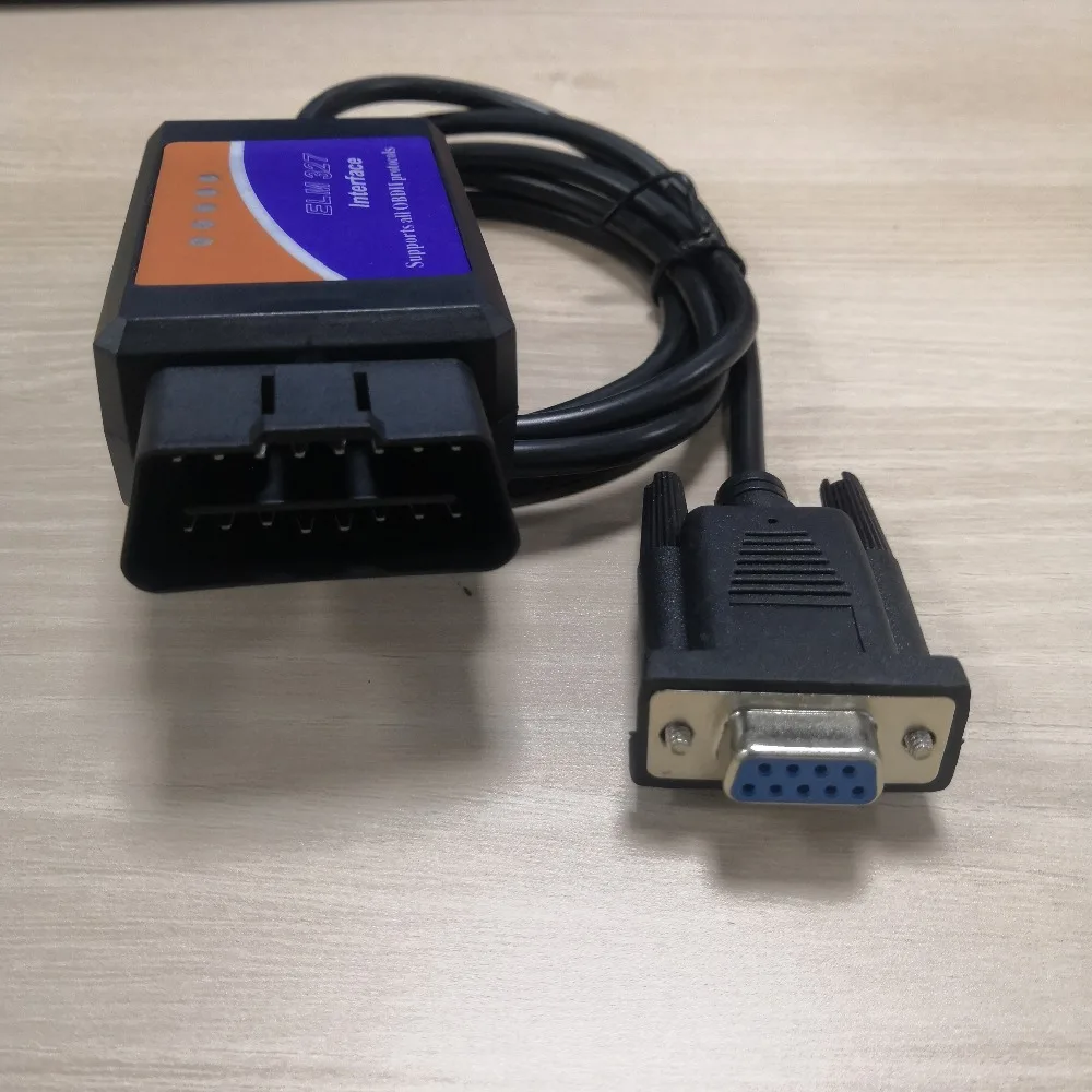 Диагностический сканер ELM327 DB9 COM с последовательным портом и интерфейсом OBD |