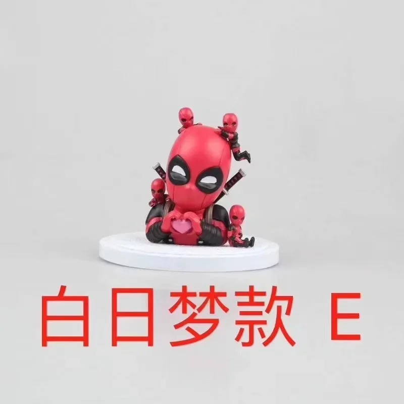 Фигурки Marvel Deadpool популярные игрушки мини яйцо серии Attack MEA 003/MEA 006 ПВХ экшн фигурки