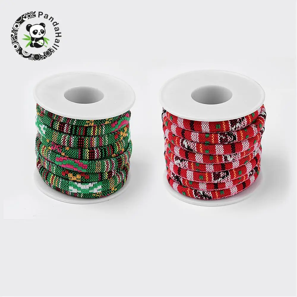 6 мм этнические веревки богемные тканевые шнуры для браслетов DIY около 5