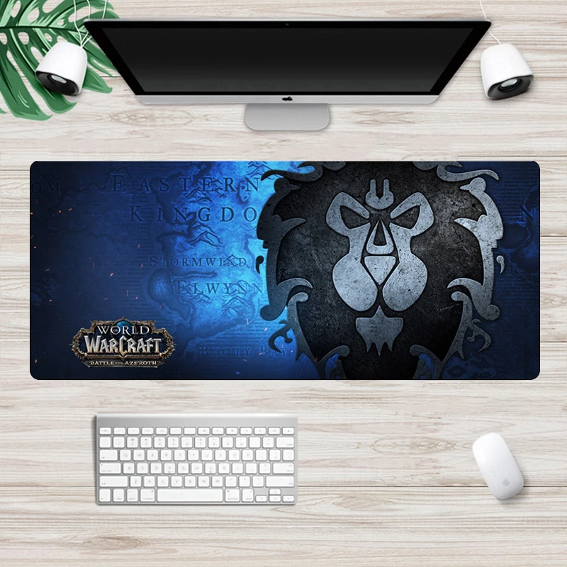 Игровой коврик для мыши World of Warcraft большой геймерский Коврик компьютерной с ордой