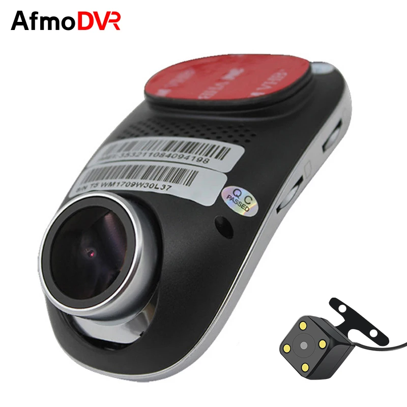 AfmoDVR Автомобильный dvr 4 г Dashcam Android gps ADAS Dash камера двойной объектив Камара Automovil