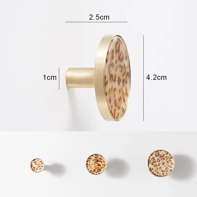 1pcs-L Минималистичная ручка для шкафа простая модная латунная мраморная ручка для ящика Мебельная фурнитура Ручка настенный крючок - Цвет: 1pcs-L