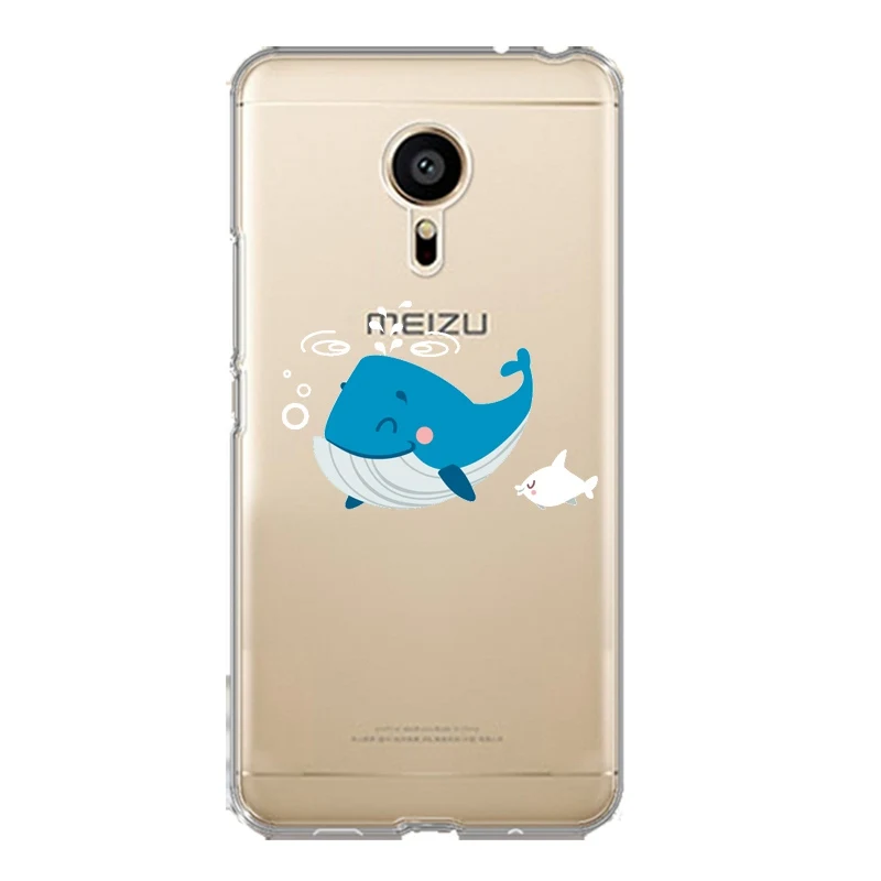 Мягкий прозрачный чехол для телефона из ТПУ с рисунком вишни meilan MX6 pro6 U20 U10 A5 M5 M5S E