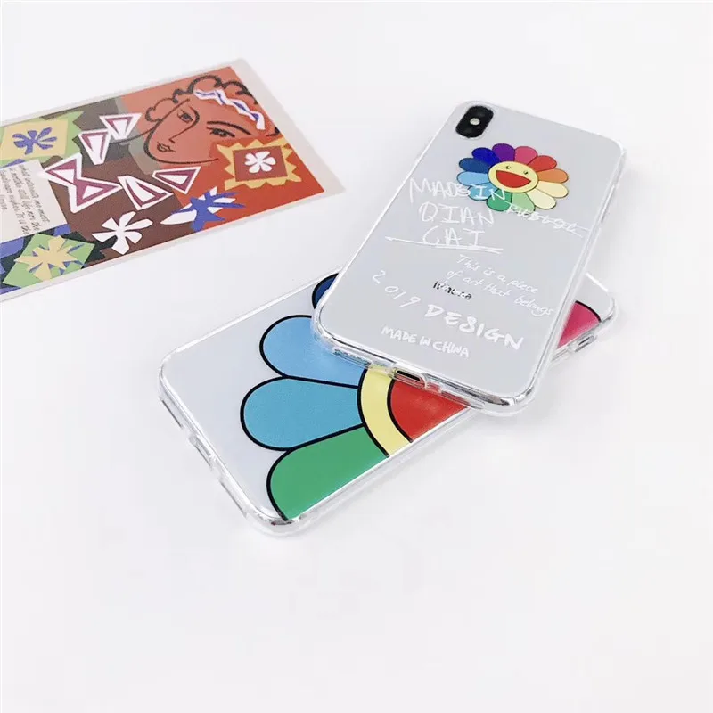 DISCASE рельеф Конфеты ТПУ чехол для iphone XS XR MAX милый мультфильм красочный цветок