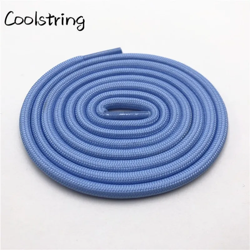 Coolstring, Новинка 0,5 см, круглые спортивные шнурки, толстый полиэстер, для пеших прогулок, для ботинок, для детей, мужские баскетбольные шнурки