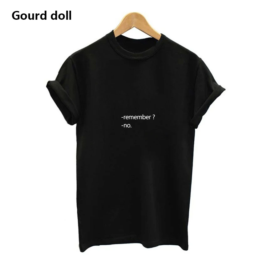 Женская футболка с коротким рукавом Gourd doll летняя круглым вырезом и принтом без
