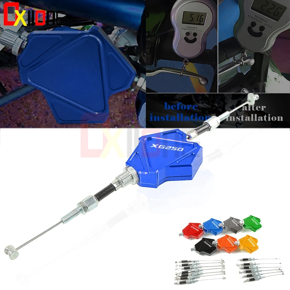 

Motorcycle Accessoriess Stunt Clutch Easy Pull Cable System For Yamaha XG250 TRICKER XG 250 TRICKER 2004 2005 2006 2007-2010