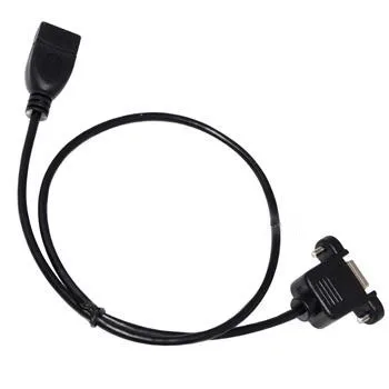 USB 2 0 женской головы к B мастер на кабель панели BF|Соединители| |