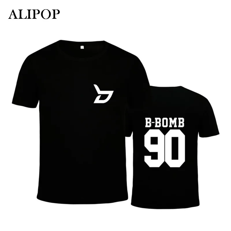 KPOP Fashion Block.B альбом блокировки B ZICO P.O JAEHYO B-BOMB хлопок футболка Топы Одежда футболки