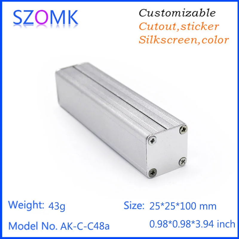 Алюминиевый распределительный ящик для сборки 4 шт./набор электрического