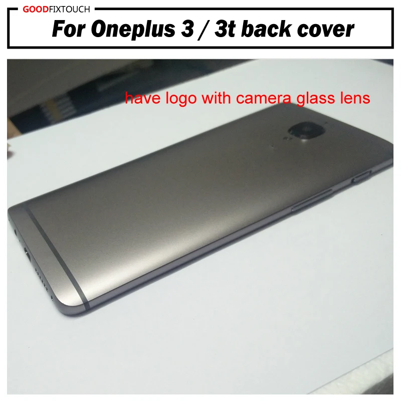 Крышка батарейного отсека для Oneplus 3 3t задняя крышка корпуса с логотипом +