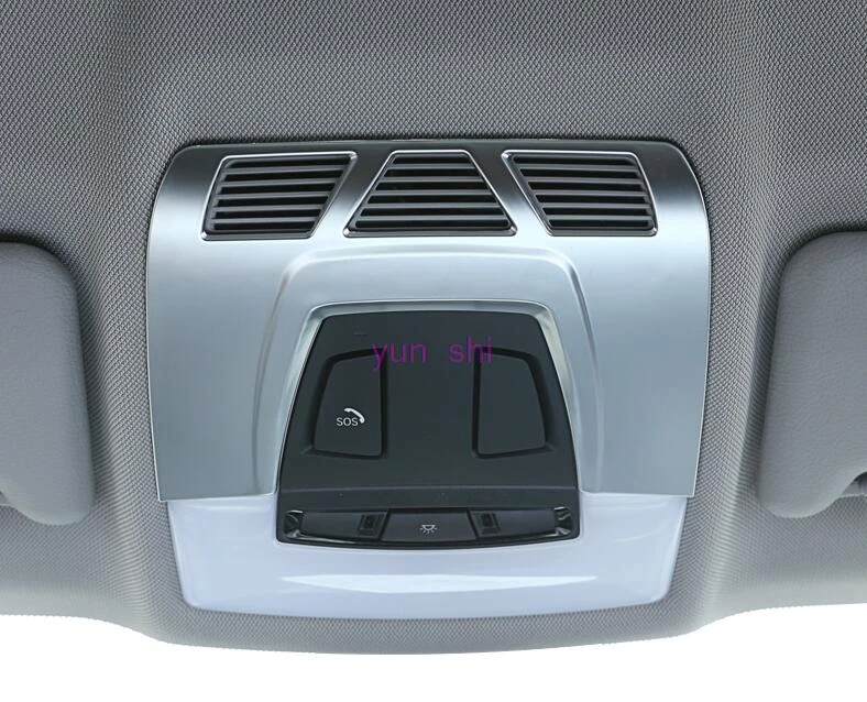 ABS хромированная лампа для чтения на крышу автомобиля декоративная рамка