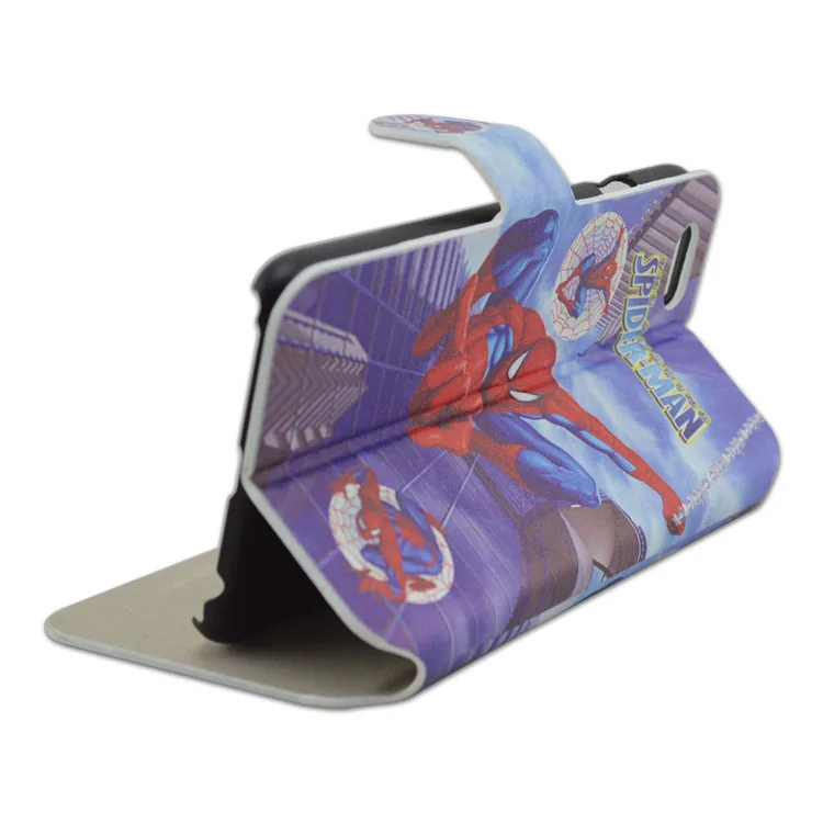 cxs019 Cartoon Spider-man PU Leather case for Apple iPhone 6 4.7 inch |