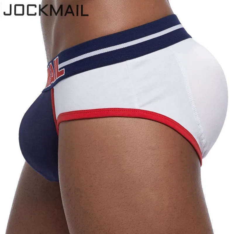JOCKMAIL брендовая улучшающая мужскую лампочку бриджи для геев передняя и задняя