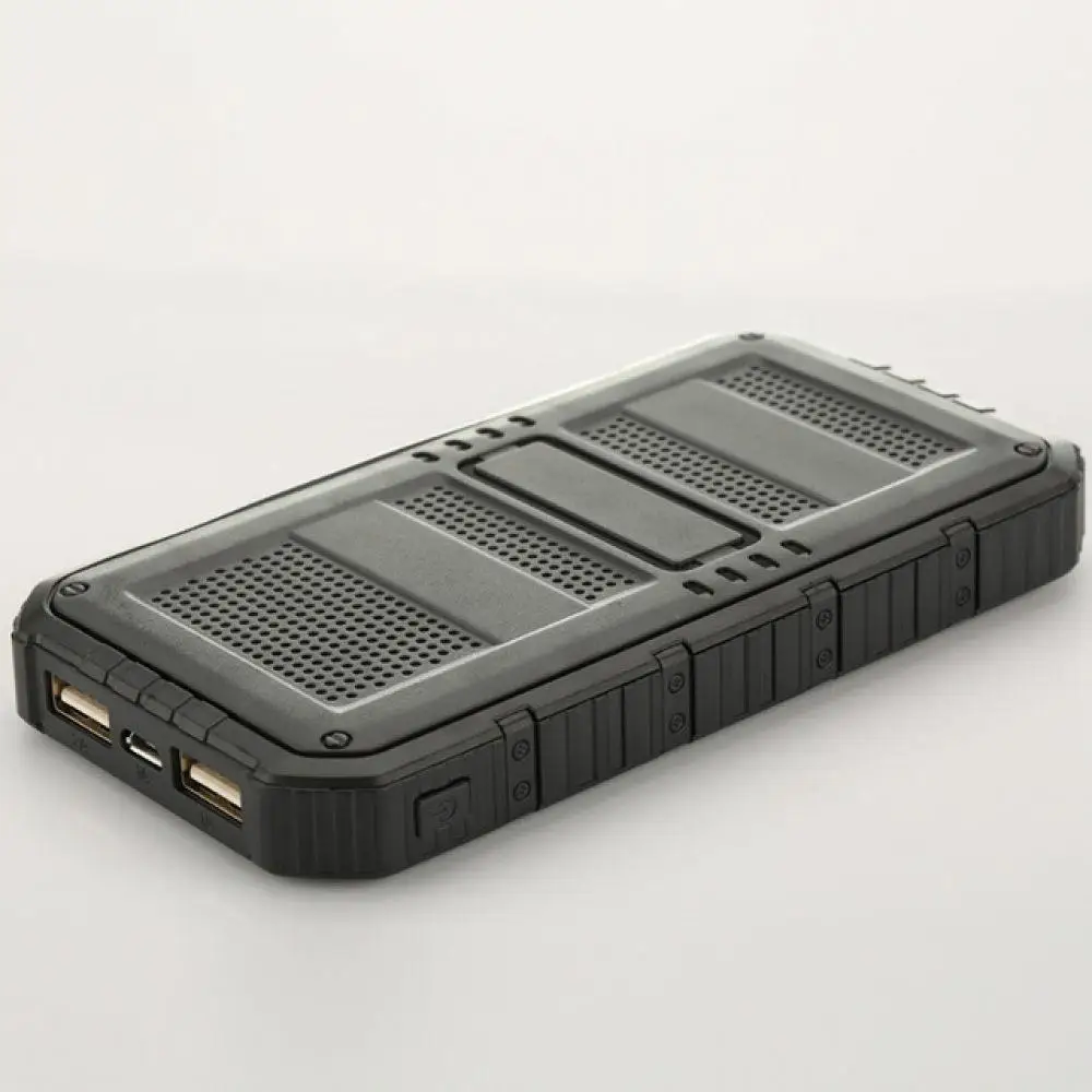 10000 мАч зарядное устройство солнечной энергии банк чехол Зарядное USB Подарочная