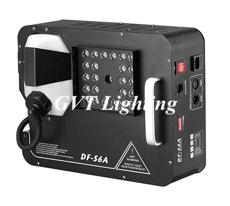 Светодиодная дымовая машина RGB 3 в 1 24x9 Вт для сцены концерта Рождества с DMX 9