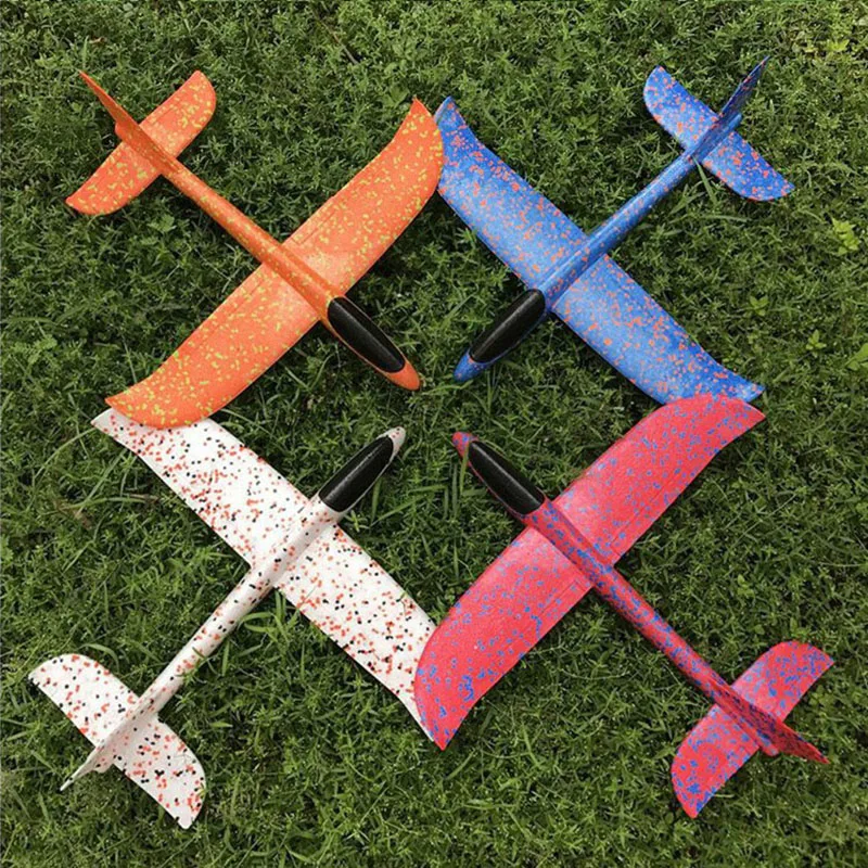 38cm DIY Hand Throw Flying Glider Planes Toys For Children Foam Aeroplane Model Party Bag Fillers Plane Game | Дом и сад