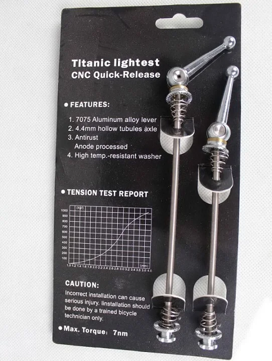 Titanium Titanic 46 г легкий ЧПУ 1 пара быстроразъемный передний 100*9 мм, задний 130*9 мм ti-шампур велосипедный концентратор Дорожный/Mtb велосипед титановый сплав QR - Цвет: Titanium