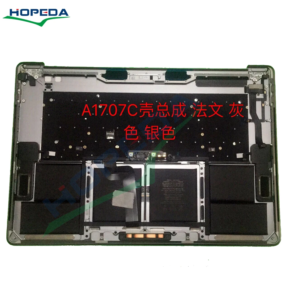 Оригинальный чехол для Apple Macbook Pro 15 ''A1707 с клавиатурой + сенсорной панелью