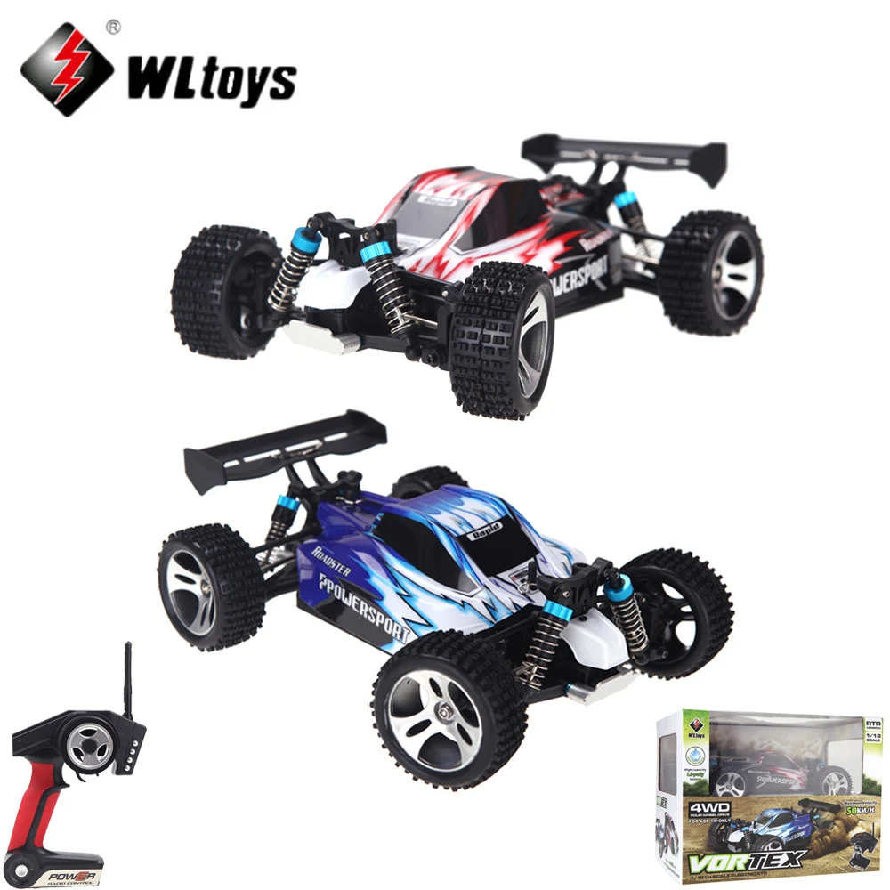 Оригинальные радиовесы A959 2 4G 4WD 1:18 новые противоударные резиновые колеса багги