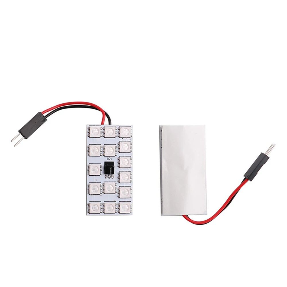 QCDIN светодиодный автомобильный светильник для чтения SMD 5050 DC 12V 2 76 W красочный с