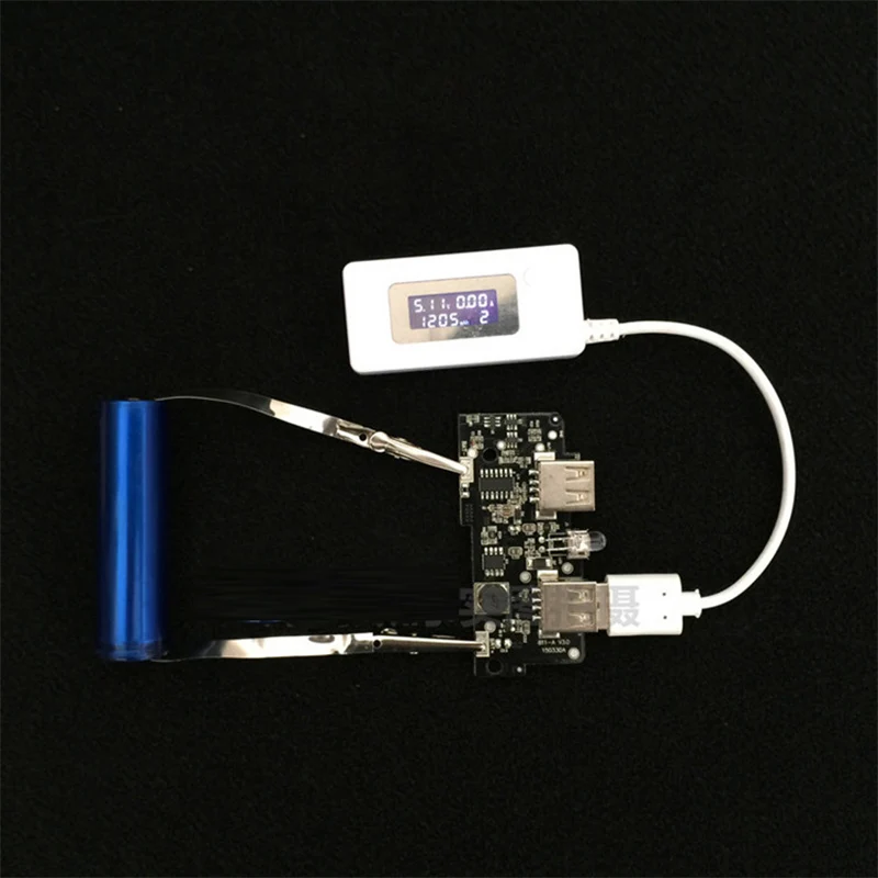 5V 2A 1A Мобильный Внешний аккумулятор DIY комплекты зарядное устройство монтажная плата зарядка Повышающий Модуль питания 6 S/4S 18650 Чехол Двойной USB