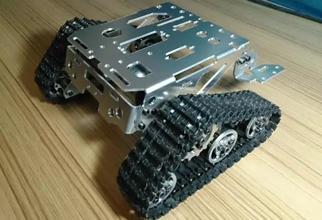 Сделай Сам 316 сплава FPV Танк шасси/гусеничный автомобиль для дистанционного