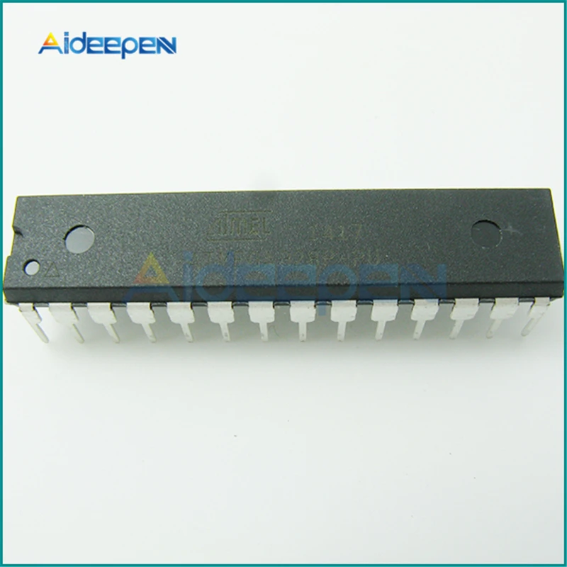 Оригинальный ATMEGA328P-PU ATMEGA328-PU ATMEGA328P ATMEGA328 DIP микроконтроллер IC чип для Arduino R3 1 шт. |