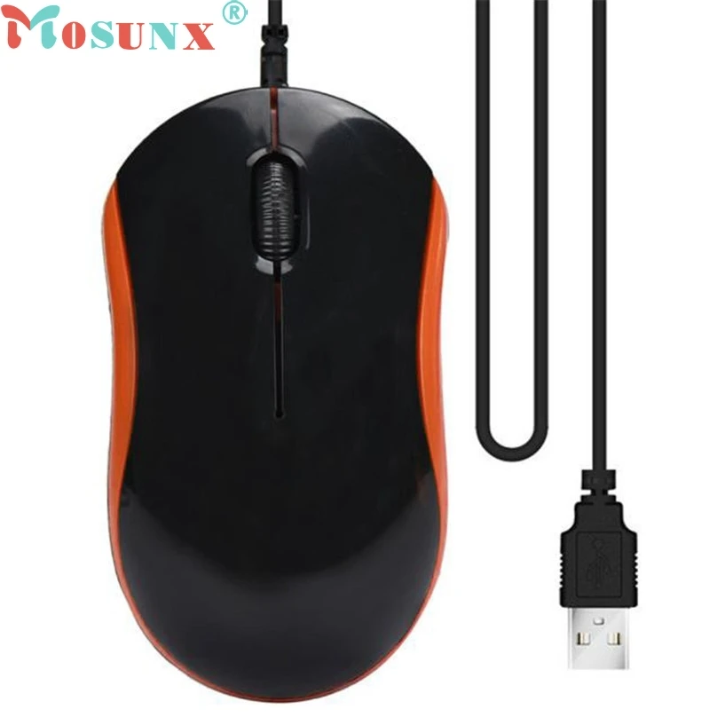Оптическая Проводная игровая мышь mosunx E5 PC вертикальная 1600DPI | Компьютеры и офис