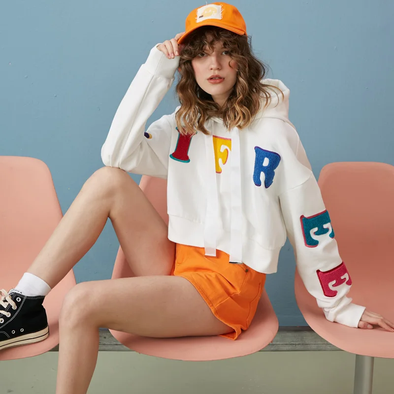 UNIFREE 2019 summer new arrival shorts women solid color high waist short pocket straight leg casual UHD191P001 | Женская одежда