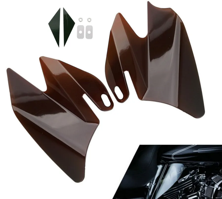 Седловая защита тепловые дефлекторы для 2008 Harley Touring Electra Street Road Glides|heat deflector|road
