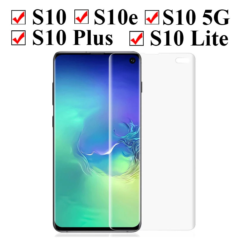 3D защитное стекло на samsung Galaxy S10 S10e Plus Lite 5G Tremp защита для экрана Samsun Galxy S 10 Закаленное стекло пленка