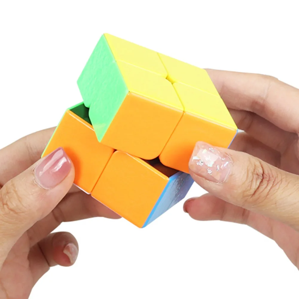 Shengshou GEM 2x2 Профессиональная скорость магический куб головоломка красочные
