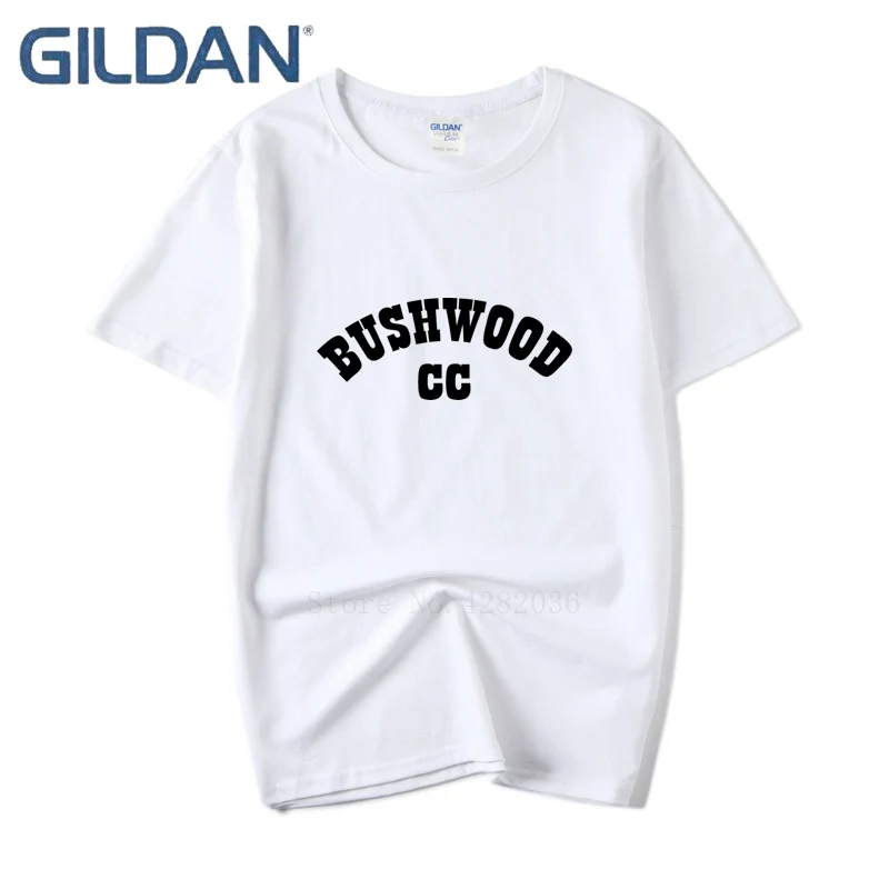 Bushwood Country Club животного мужские черные футболки без пряжки футболка с коротким
