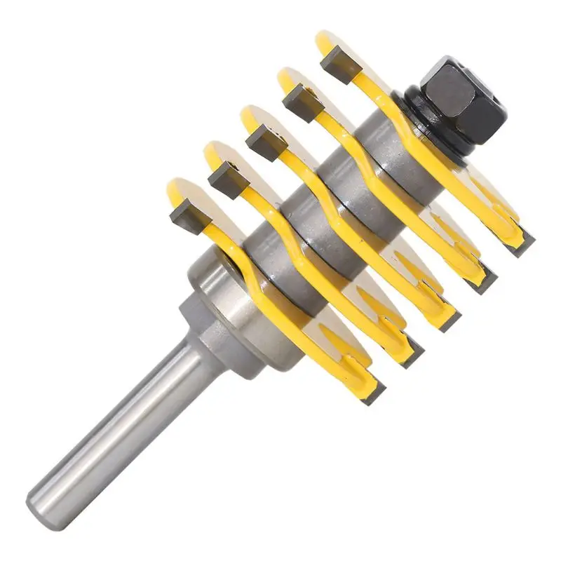 8 мм хвостовик Регулируемый зубчатый шарнир фрезы для древесины промышленный
