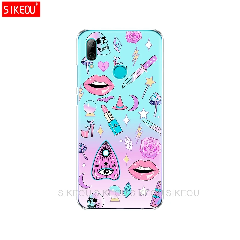 Для huawei P Smart чехол Модный узор силиконовый мягкий ТПУ чехол для huawei P Smart чехол Бампер для huawei PSmart чехол - Цвет: 33988