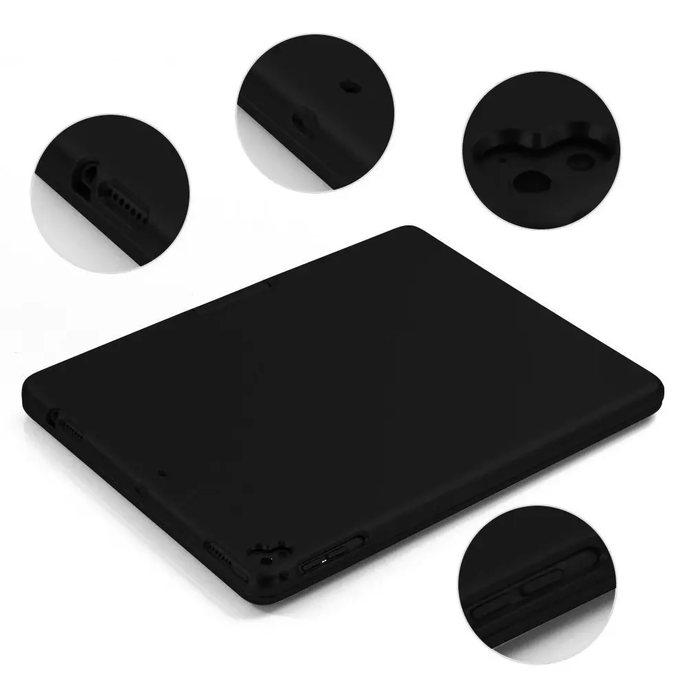 Для iPad 9 7 2017 с подсветкой беспроводной Bluetooth клавиатура чехол для Air 1 2 A1822 A1823