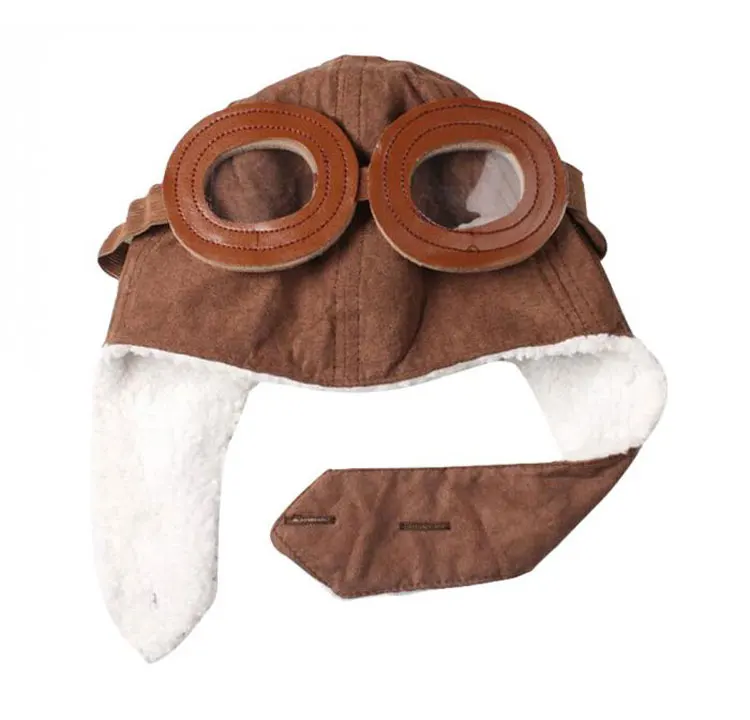 Unisex Child Pilot Aviator Hat Earmuffs Beanies | Kids Autumn Winter Warm Earflap Ear Protection Cap | Child Accessories image 6