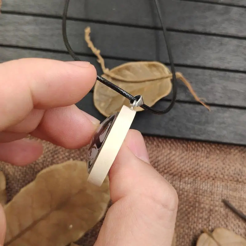 Creative Necklace Wood Wooden Pendant Rope Time Gem Clock Watch Retro Antique Classic Boy Birthday Gift AA019-030 | Украшения и