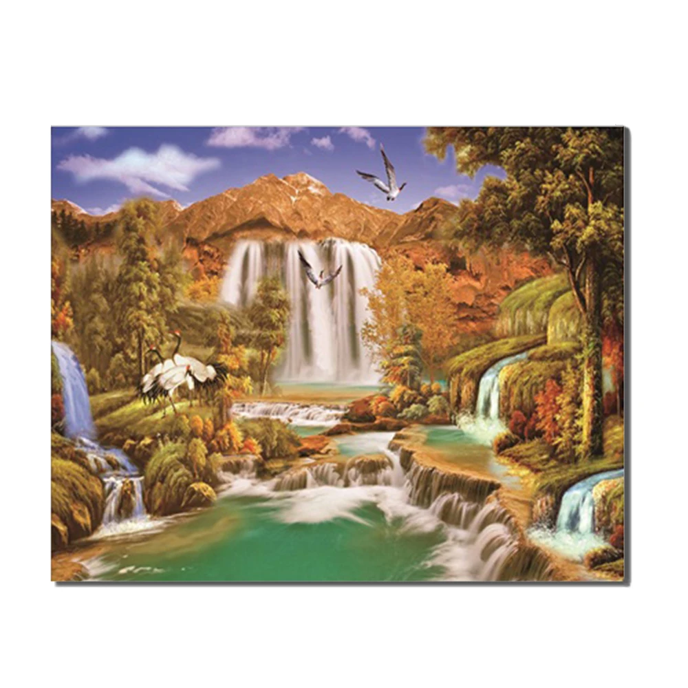 Laeacco холщовая картина с каллиграфией Monet Classic Wall Art наружные плакаты и принты