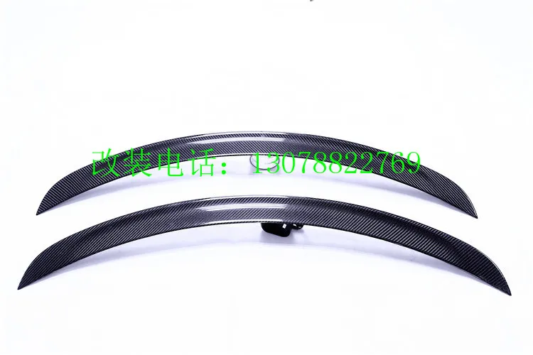 Подходит для Tesla Model S модифицированный задний спойлер из углеродного волокна|wing